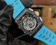 Replica Richard Mille RM11-03 Carbon Automatic Sky Blue Rubber Strap (7)_th.jpg